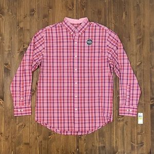Izod Plaid Buttoned Down Shirt